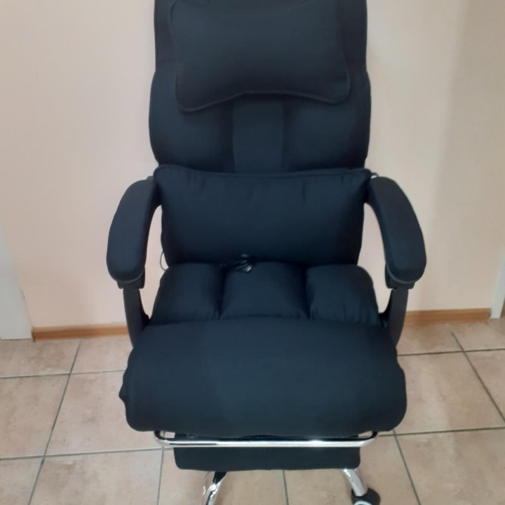 Кресло офисное с вибромассажем ткань