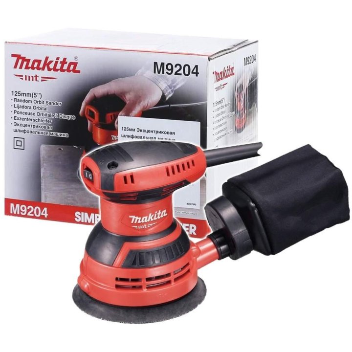 Эксцентриковая шлифмашина Makita M9204