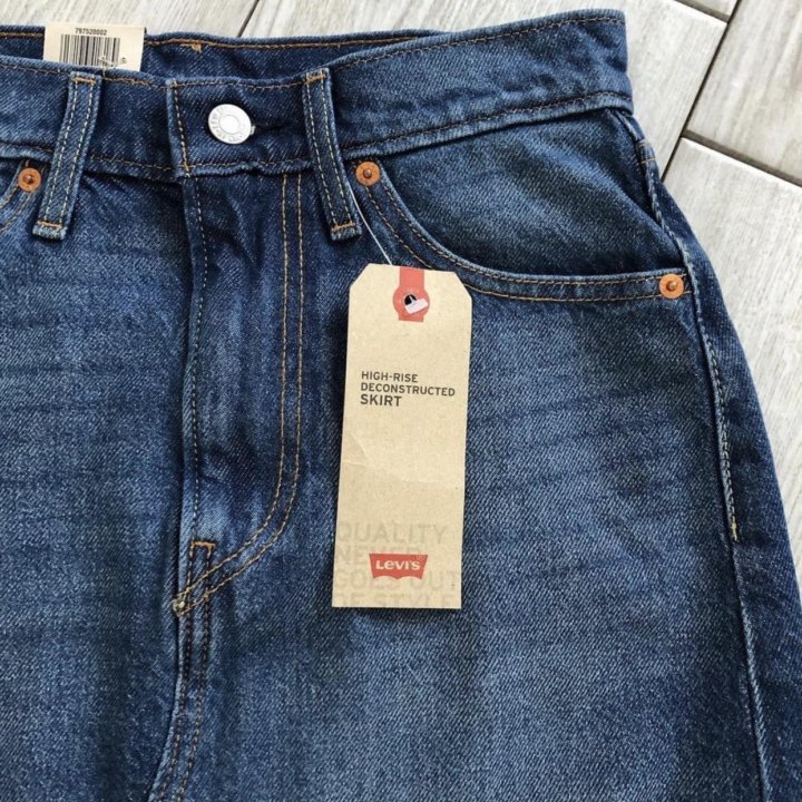 Levi’s юбка джинсовая 27 размер