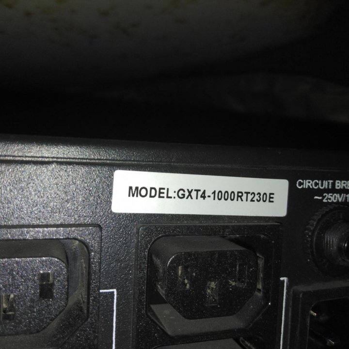 ИБП Vertiv Liebert GXT4 1000VA (900W) 230V