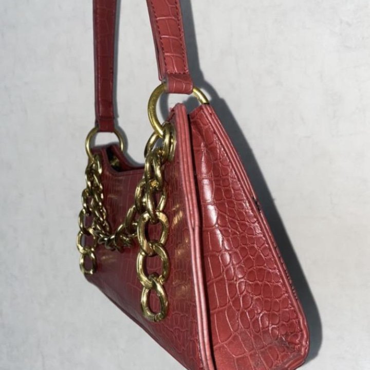 Красная сумка бу