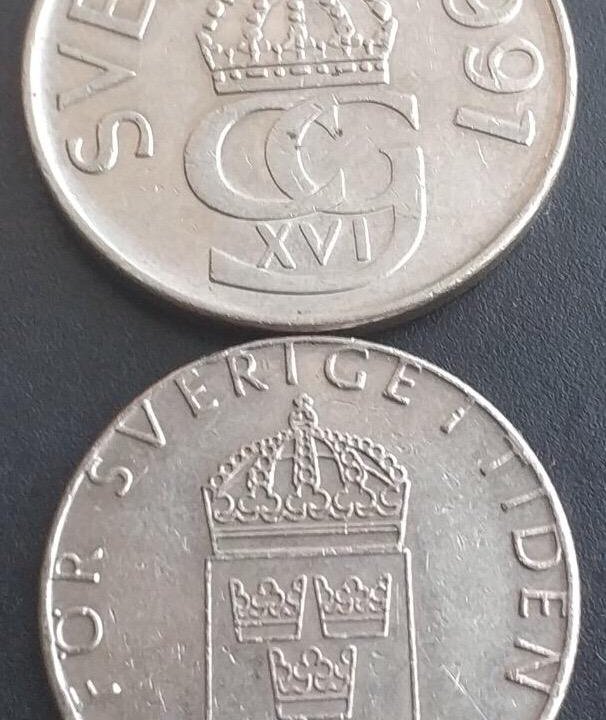 Монеты Швеции