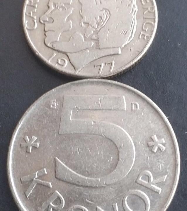 Монеты Швеции