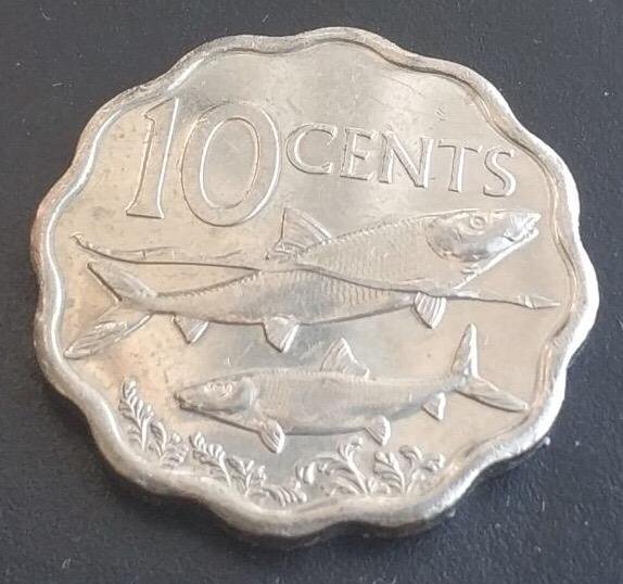 Монета Багамы