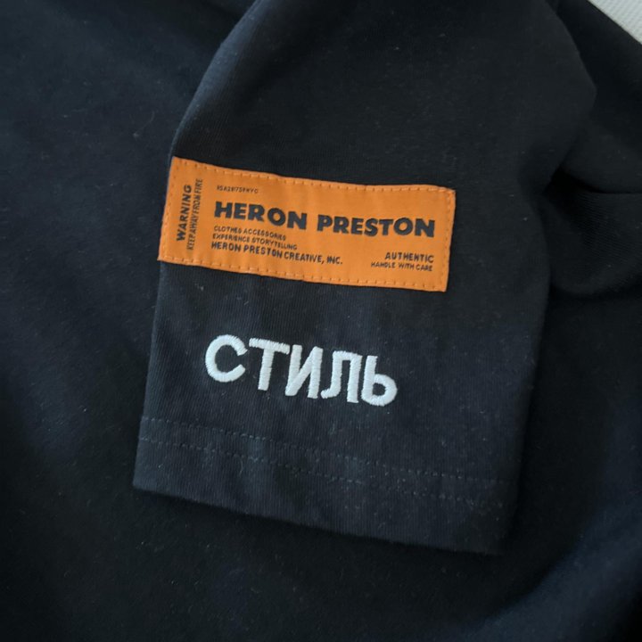 Лонгслив HERON PRESTON, Черный