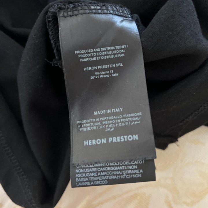 Лонгслив HERON PRESTON, Черный