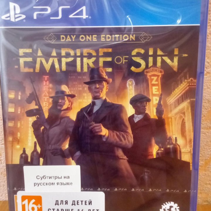 Игра Empire of Sin. Day One Edition PS4