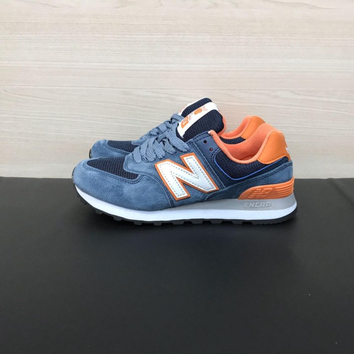 Кроссовки New Balance 574 голубые в Москве, цена 2 900 руб ...