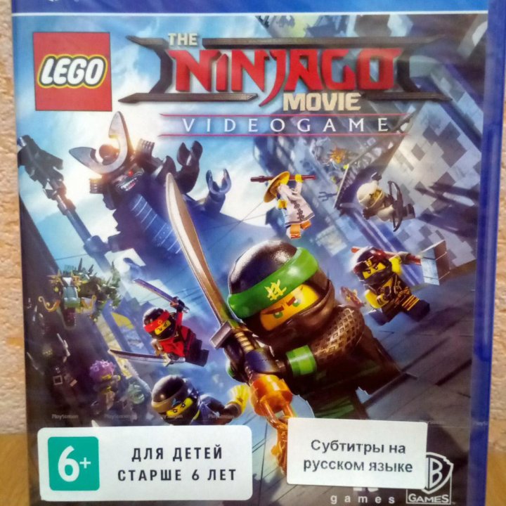 Игра lego: Ниндзяго фильм. PS4