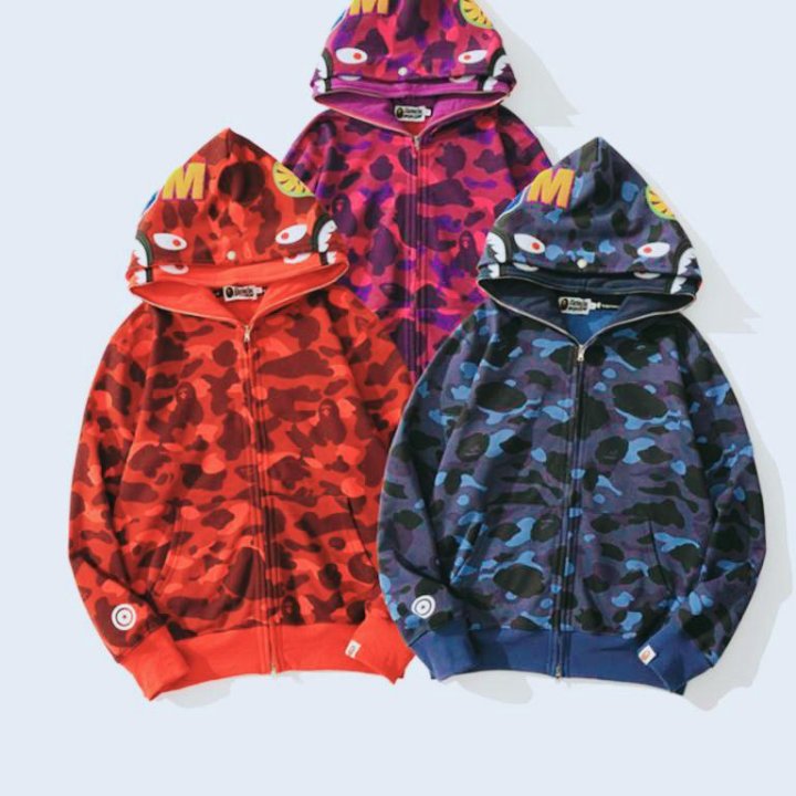 ZIP BAPE SHARK HOODIE