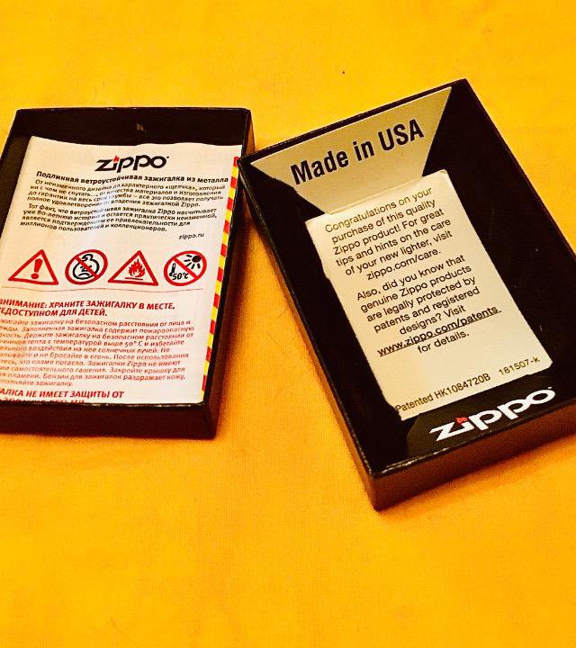 Zippo коробка