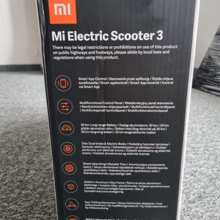 Электросамокат mi electric scooter 3 цена