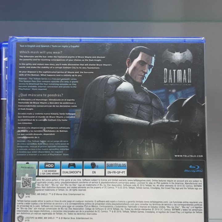 Batman: The Telltale Series (PS4, новый)