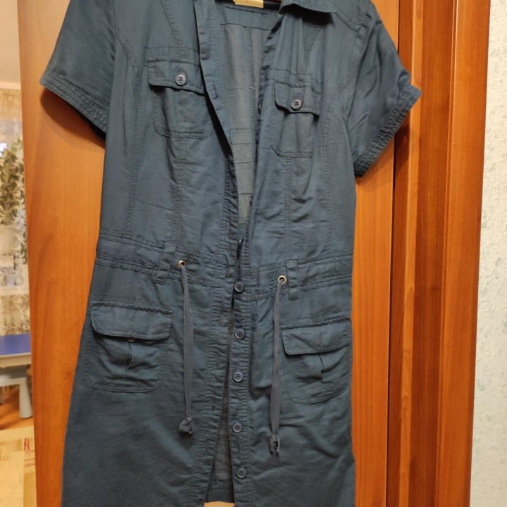 Платье джинсовое