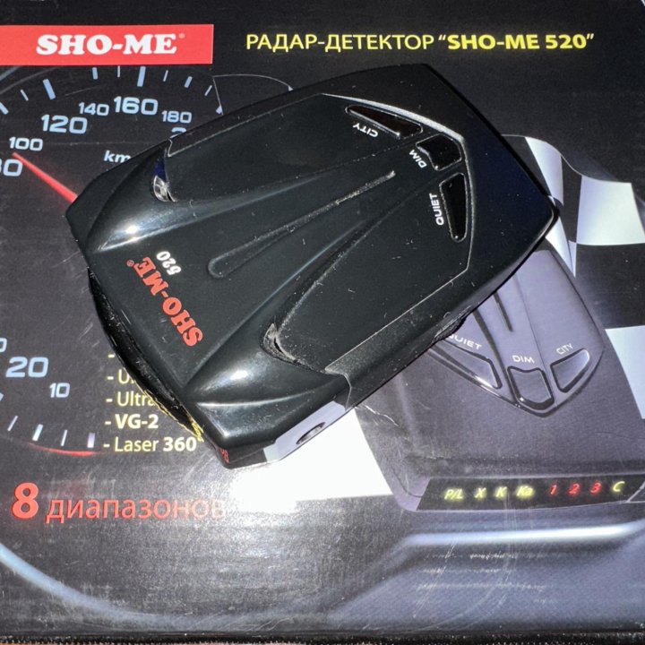 Радар детектор Sho-me 520