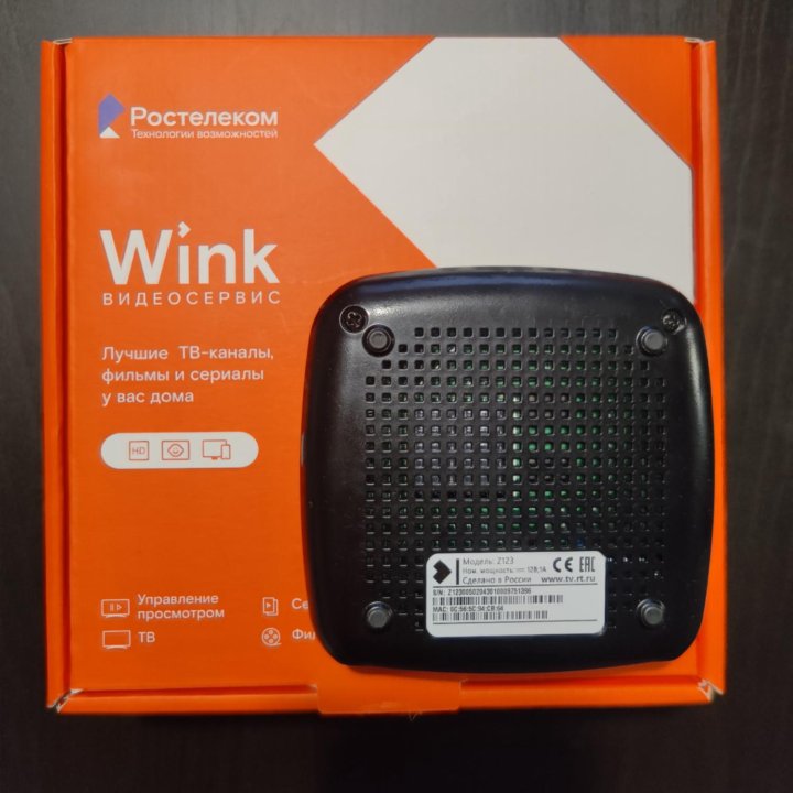 ТВ приставка Wink Z123 Ростелеком