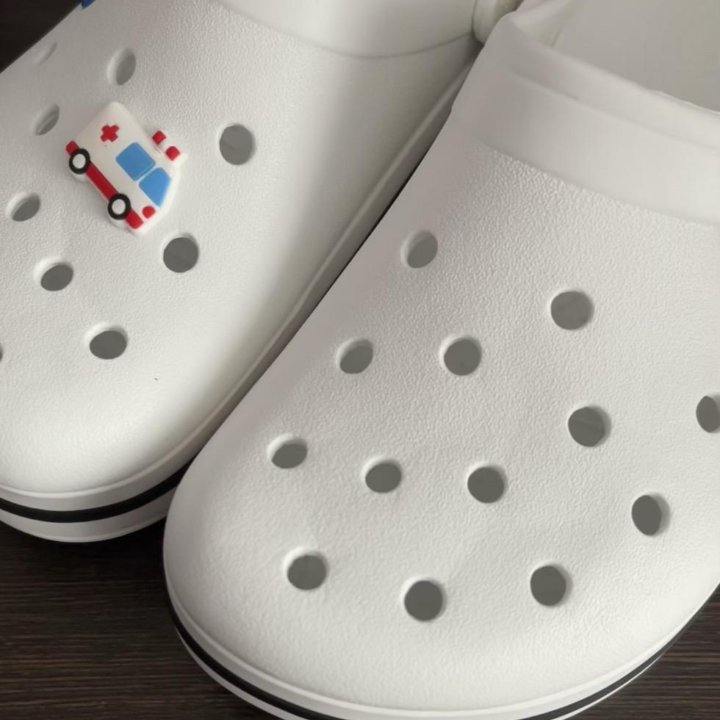 Белые Crocs 38-39