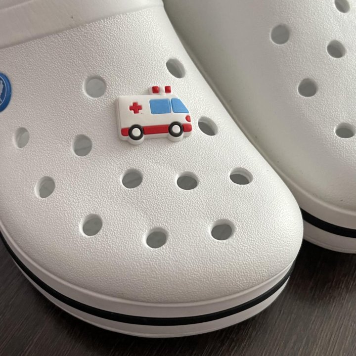 Белые Crocs 38-39