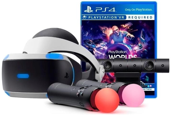 PlayStation VR 2я ревизия +2мува +игры! Гарантия