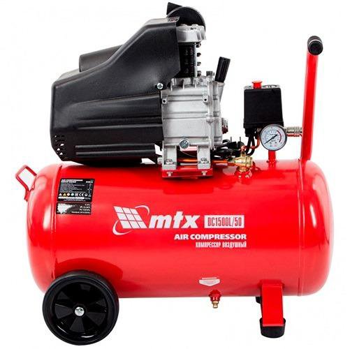 Компрессор масляный MTX DC1500L/50 (210 л/м)