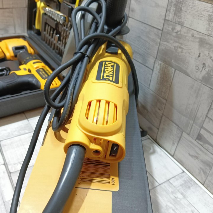 Шуруповерт+ушм болгарка Dewalt