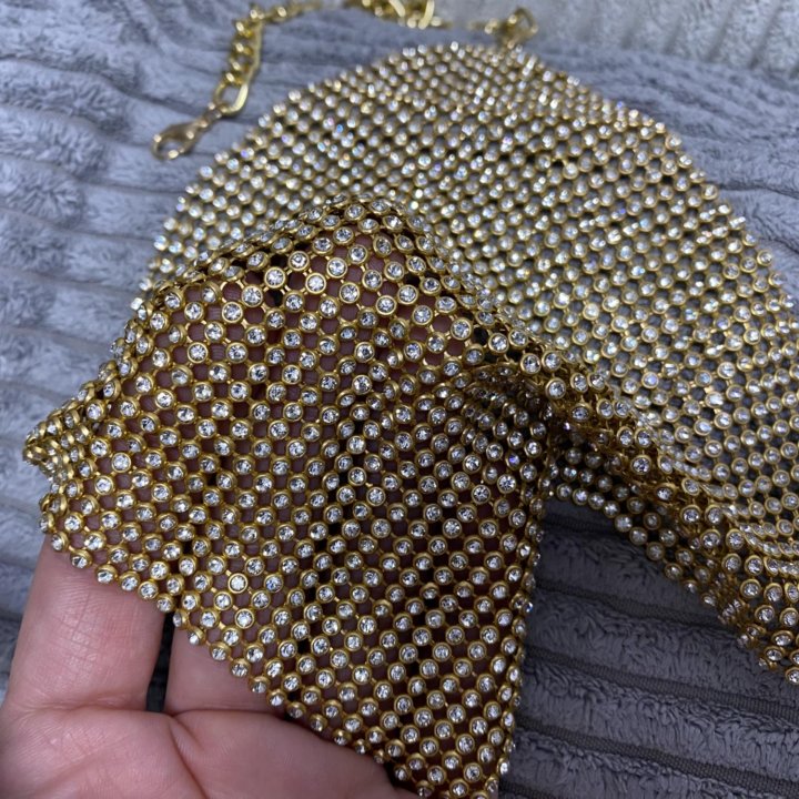 Топ из страз лиф