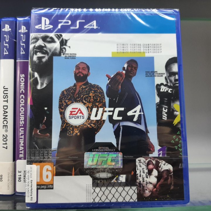 UFC 4 (ps4, новый) русские субтитры