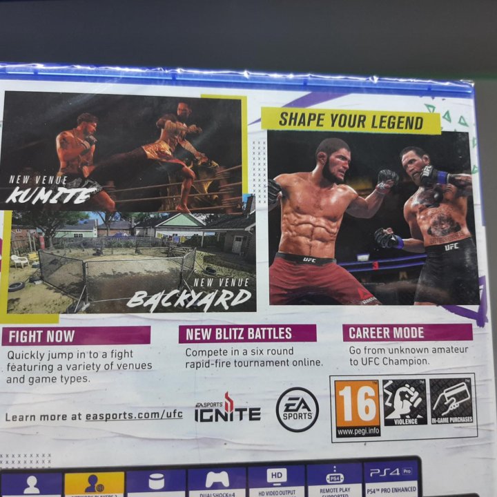 UFC 4 (ps4, новый) русские субтитры