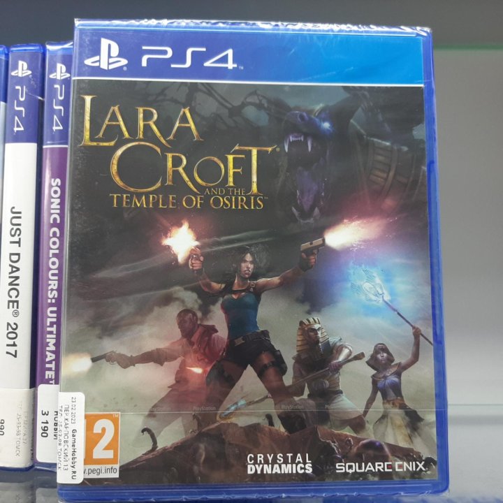 Lara croft and the temple of Osiris (ps4, новый)