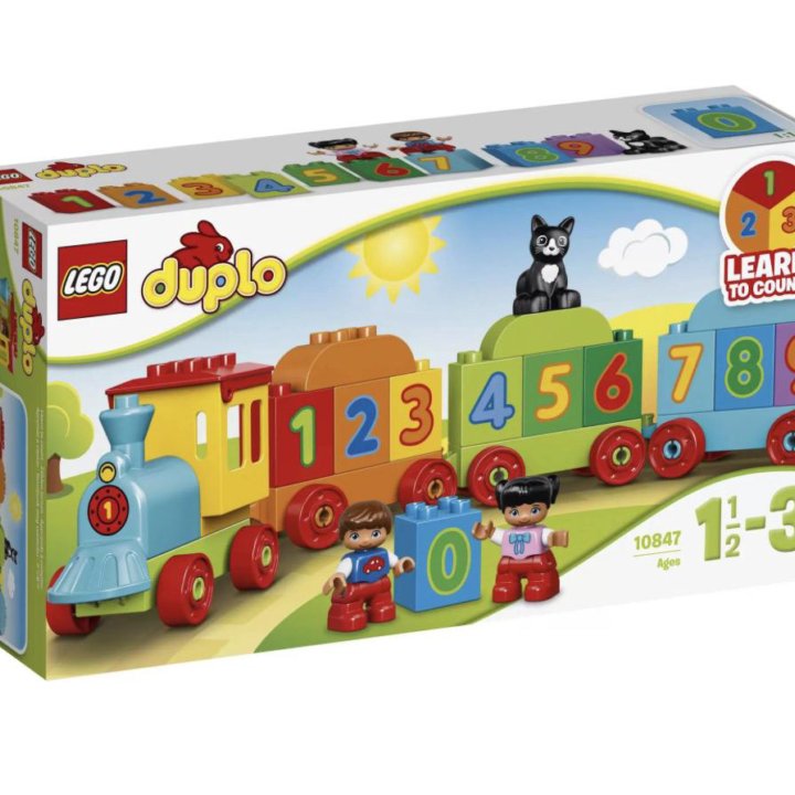 Lego Duplo Поезд считай и играй