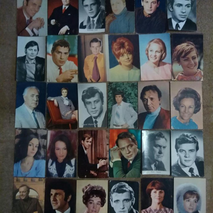 Открытки артисты