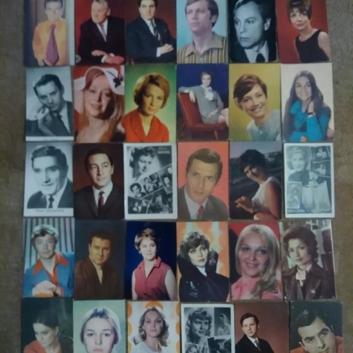 Открытки артисты