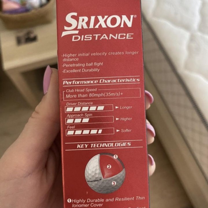 Мячи для гольфа Srixon Monte Carlo