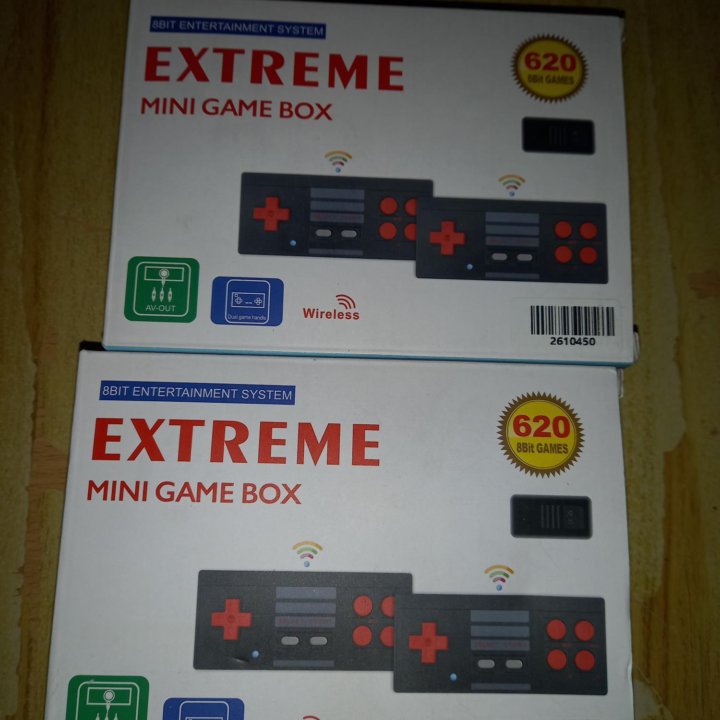 Игровая приставка Extreme Mini GameBox, 8 бит, 620