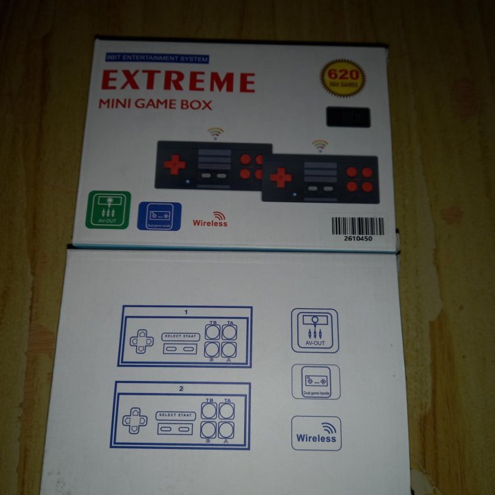 Игровая приставка Extreme Mini GameBox, 8 бит, 620