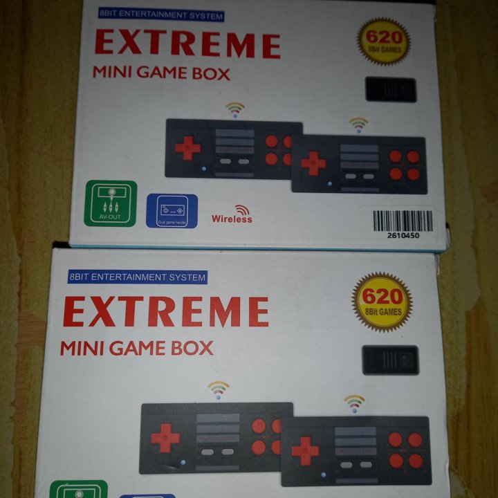 Игровая приставка Extreme Mini GameBox, 8 бит, 620