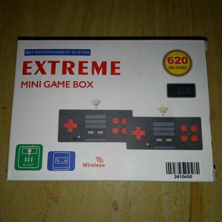 Игровая приставка Extreme Mini GameBox, 8 бит, 620