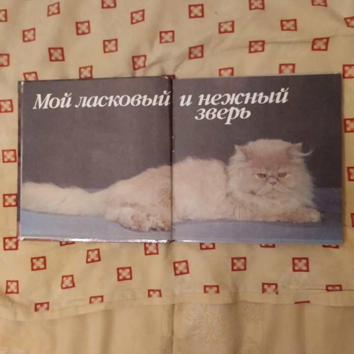 Кошки. Мой ласковый и нежный зверь.Фотоальбом.1991