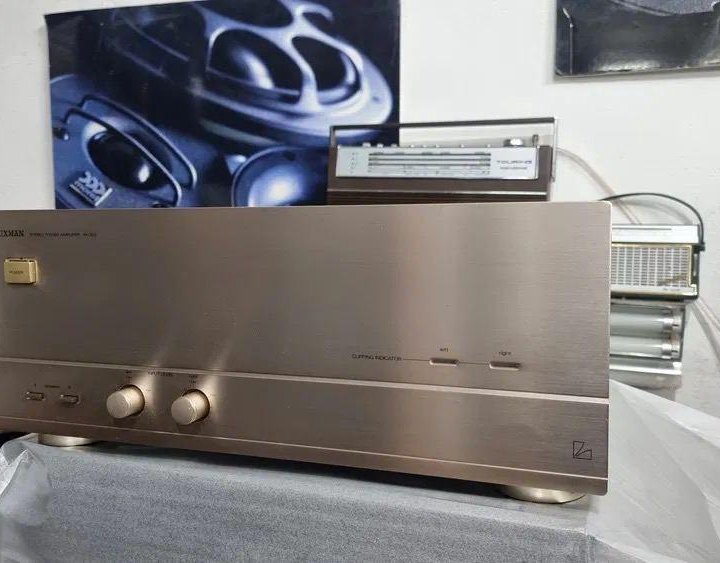 Luxman m383 топовый оконечный усилитель