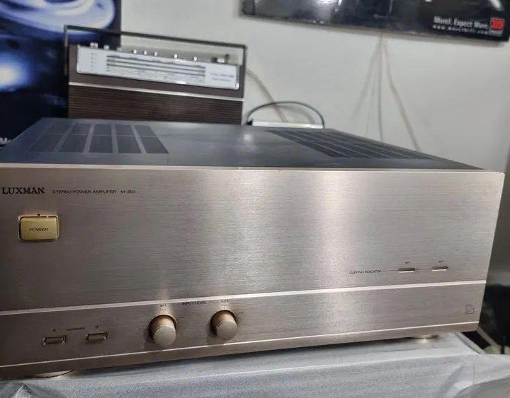 Luxman m383 топовый оконечный усилитель