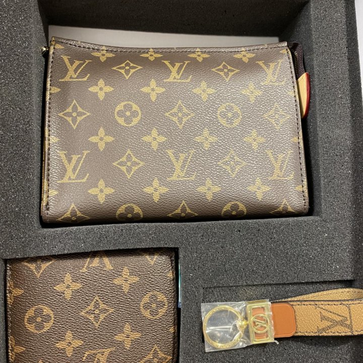 Подарочный набор сумка 3в1 louis vuitton