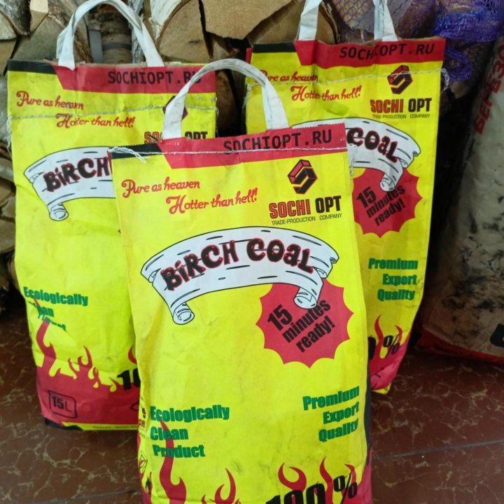 Уголь березовый