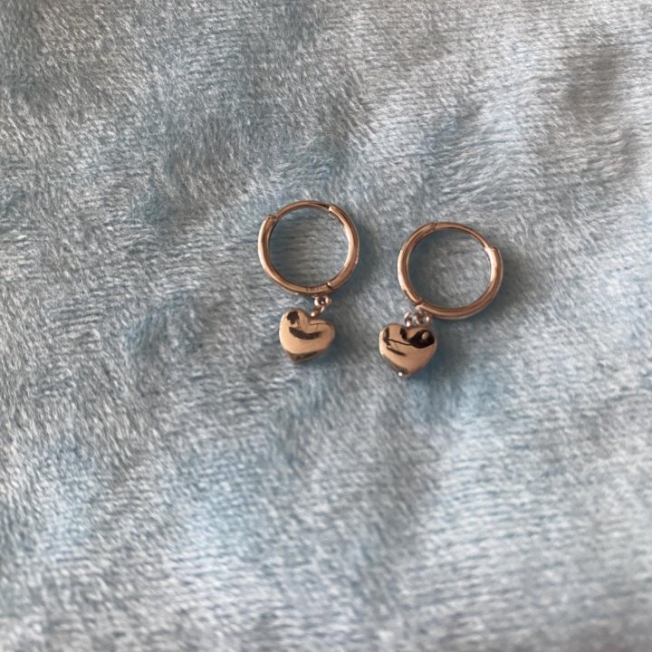 Серьги серебро