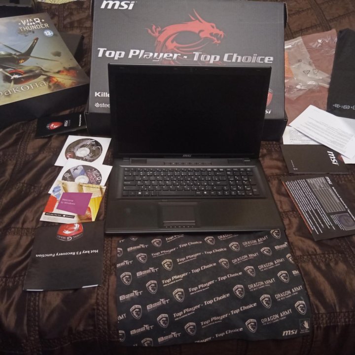 Игровой ноутбук msi gi70 2pl-029ru, 16gb apache