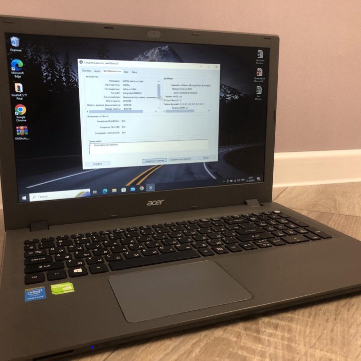 Acer ASPIRE SSD 240гб Nvidia GeForce 920M