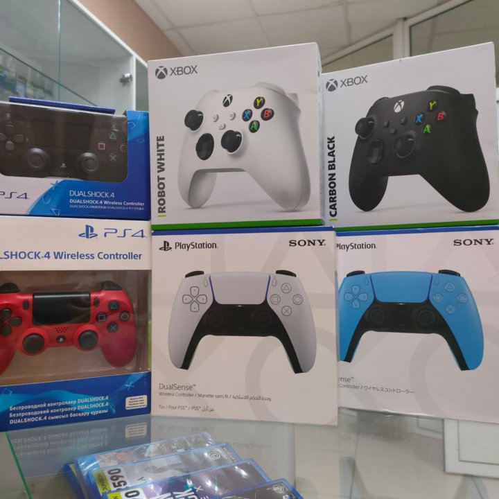 Аксессуары для PS 4, PS 5 и XBox