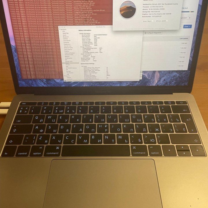 MacBook Pro 13 (2017) i5/16Gb/256Gb [A1708]