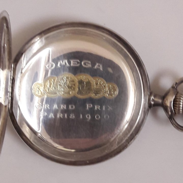 Часы Omega серебро