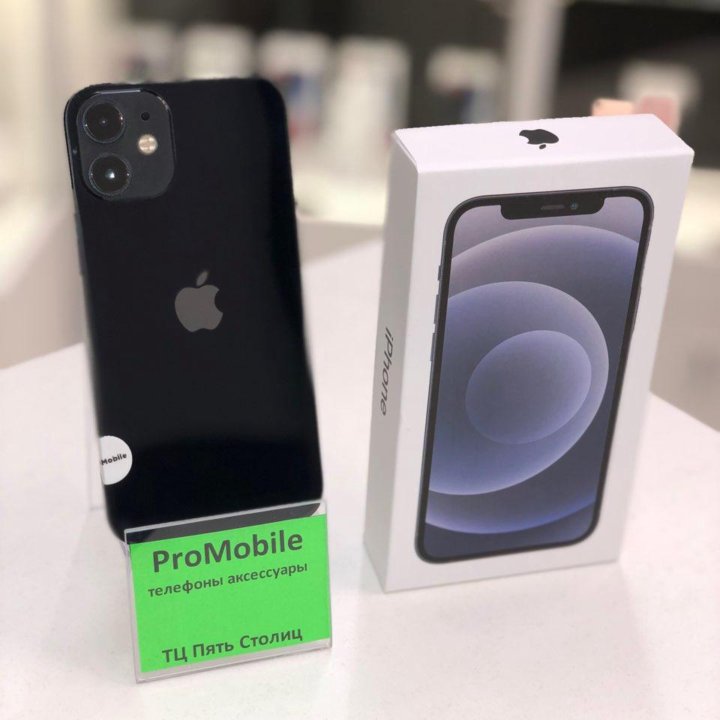 iPhone 12 Black 128GB Гарантия.Магазин