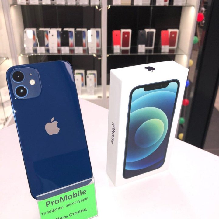 iPhone 12 Blue 256GB. Магазин. Гарантия